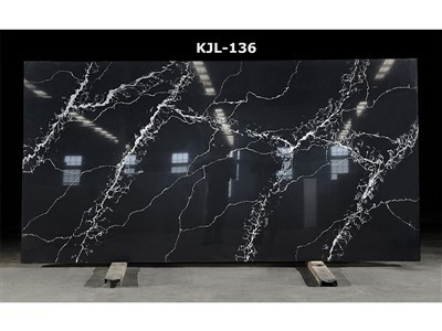 Jedinečný čierny Calacatta Quartz